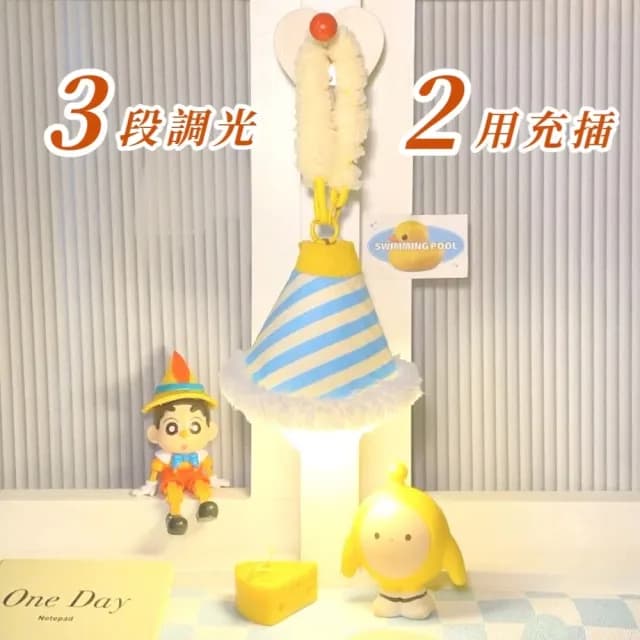 【伴你入睡】懸掛式床頭壁裝飾氛圍小夜燈(睡眠燈 氣氛燈 伴眠燈 聖誕 生日 宿舍 交換禮物)