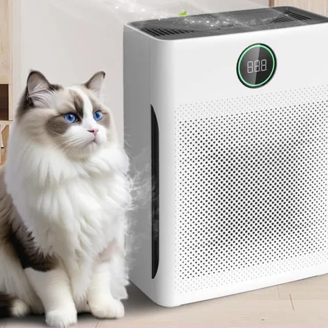 【IPSKY】智能寵物空氣清淨機(智慧數顯淨化器 超強吸毛 寵物淨化器 環境健康 空氣濾清器 30坪適用)