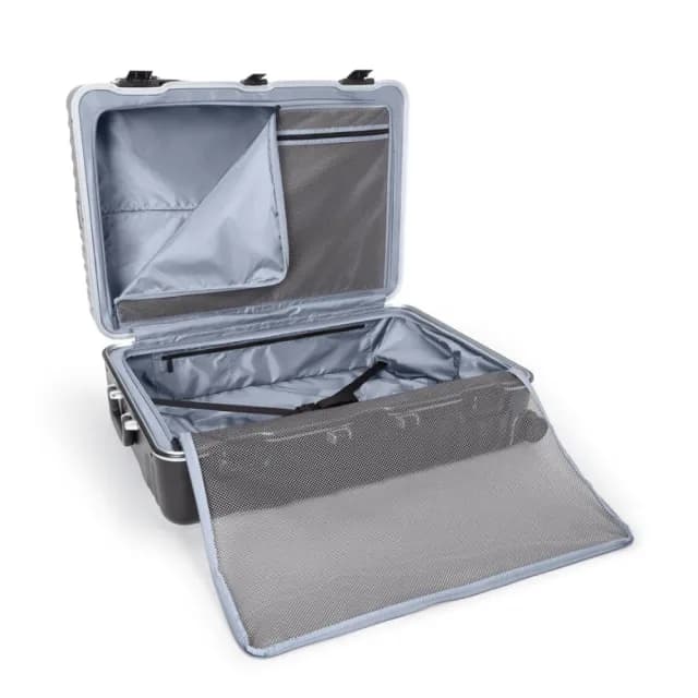 【TUMI】19 Degree 30 吋長途航線托運行李箱 - 黑色紋理(TSA 鋁框版)