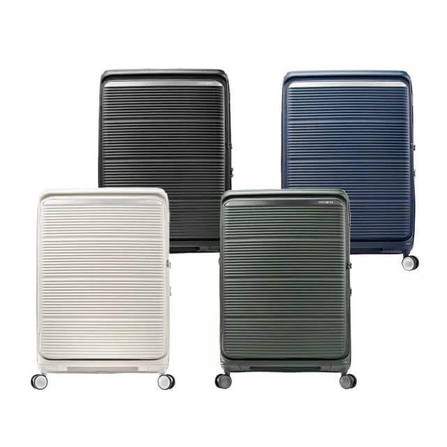 【Samsonite 新秀麗】28吋 PARALUX 前開式/上掀式/對開可擴充大容量PP輕量減震輪行李箱/旅行箱(多色可選)