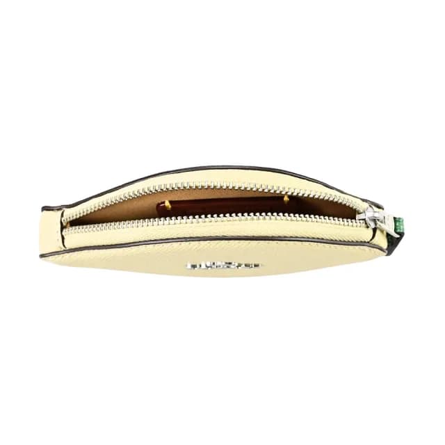 【COACH】童趣防刮皮零錢包(檸檬造型/月光黃)