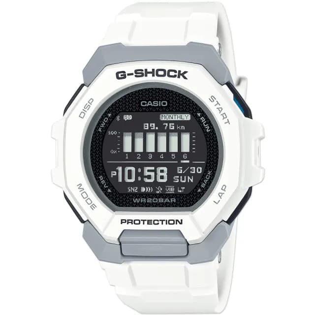 【CASIO 卡西歐】G-SHOCK 藍芽連線多功能運動錶(GBD-300-7)