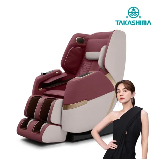 【TAKASHIMA 高島】愛舒服 iVoz Pro AI沙發椅(足底指壓滾輪/溫熱/太空氣囊/零重力按摩椅A-5203)