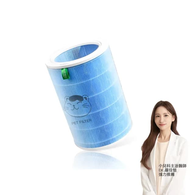 【綠綠好日】含RFID_適用 米家 小米 1代 2代 2S Pro 3代 空氣淨化器 HEPA抗敏濾芯(藍色經典版 濾網)