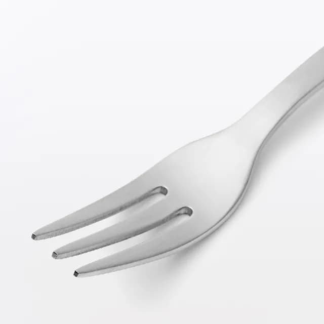 【MUJI 無印良品】不鏽鋼餐具/茶點叉 約13cm