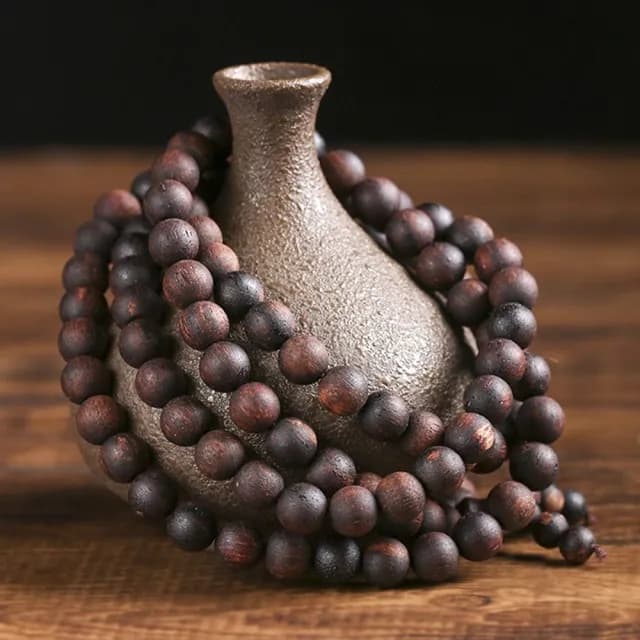 【KT DADA】雙11 佛珠手鍊 108顆念珠 8MM圓珠多圈手鍊 降真香手串 百搭飾品