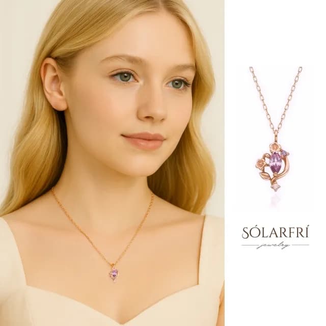 【SOLARFRi】A Dream系列項鍊｜鎖骨項鏈可調鍊圍大小 附品牌禮盒包裝(閨蜜女友老婆情人生日交換聖誕禮物)