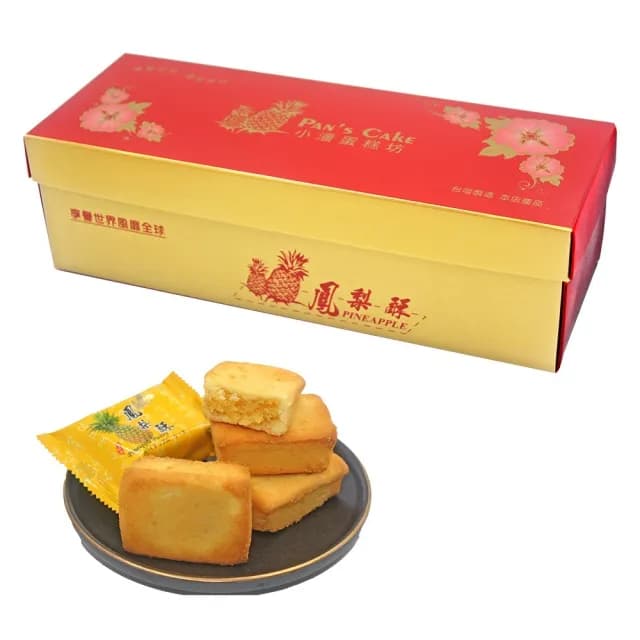 【小潘鳳梨酥】鳳梨酥12入*2盒(不附提袋)-中秋禮盒(月餅)