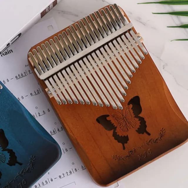 【森田小倉】21拇指琴木質空心卡林巴琴手指鋼琴(生日禮物 網紅樂器 0基礎可學)