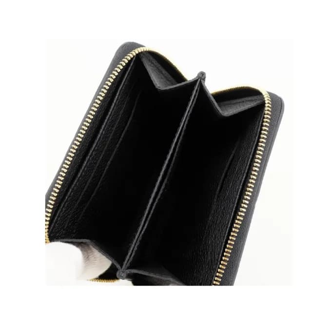 【Louis Vuitton 路易威登】皮革壓花拉鍊卡夾零錢包(M60574)