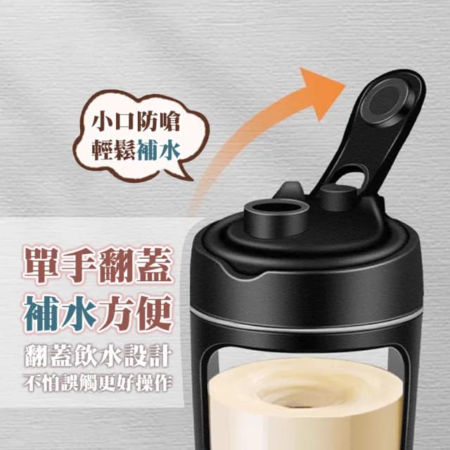 【太力】2入組-心悅Tritan全自動攪拌杯630ml(蛋白粉 咖啡杯 隨行杯 保溫杯 交換禮物 雙11)