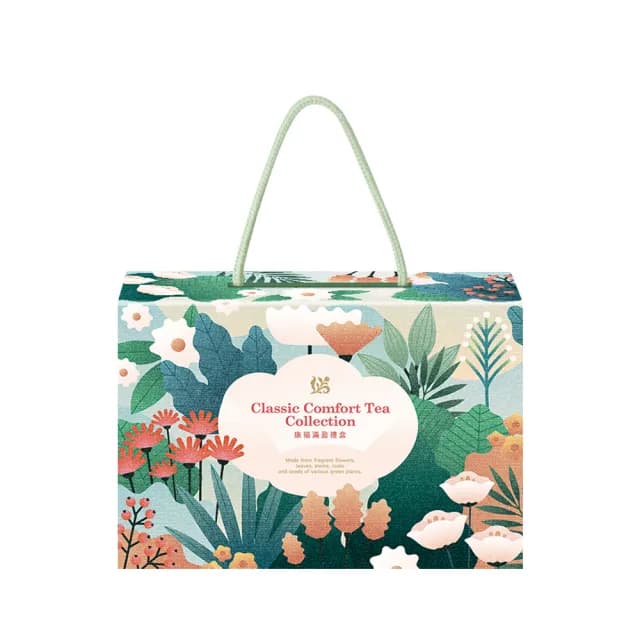 【JustHerb香草集】康福滿盈花草茶禮 2gx48入(禮盒推薦)