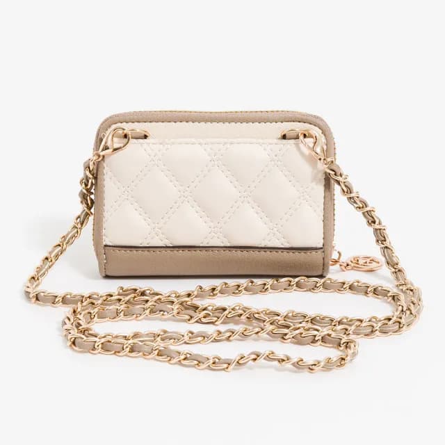 【Arnold Palmer 雨傘】零錢包  Urban Chic系列(杏色)