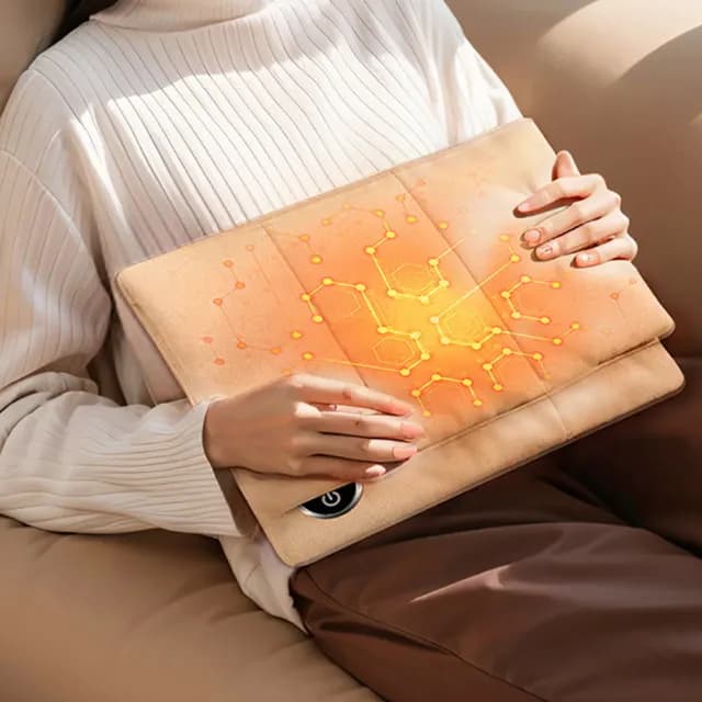 【暖研所】智能加熱保暖電暖手袋 USB溫控雙面發熱暖暖寶 冬季驅寒暖身電熱毯 暖宮寶/熱敷袋 交換禮物