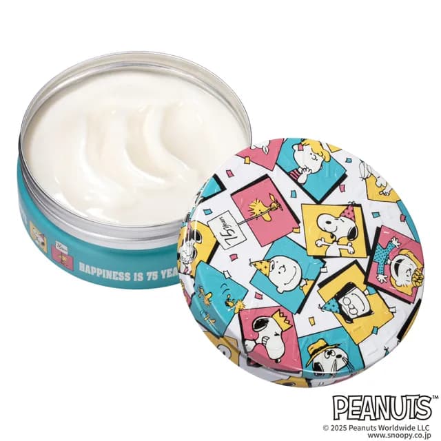 【STEAMCREAM 蒸汽乳霜】1579/史努比 歡笑生日派對 75g/1入(官方直營 / 高效保濕 / 純素保養)