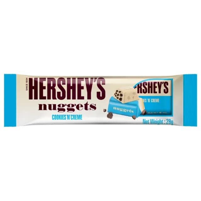 【Hersheys 好時】金磚巧克力 12入組 口味任選(28gx12入 巧酥可可風味/杏仁夾餡黑/杏仁夾餡牛奶)