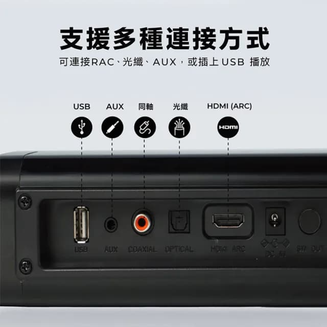 【AIWA 愛華】聲霸藍牙音箱組(JBX-S90)