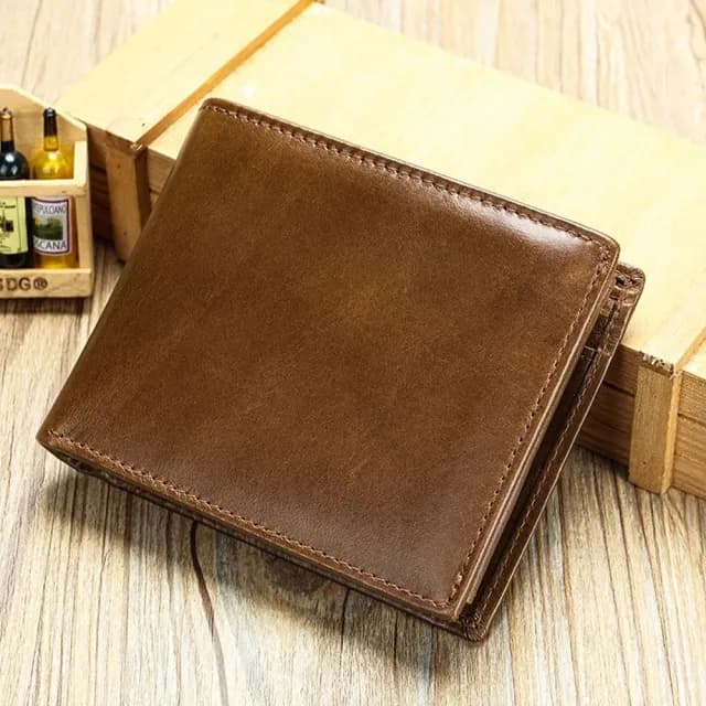 【LEEHER】雙11 真皮皮夾/兩折皮夾/短夾/錢包/皮夾/男生皮夾/防盜刷錢包