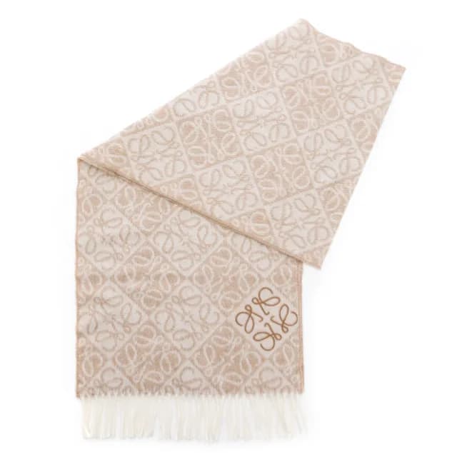 【LOEWE 羅威】精選暢銷款羊毛/喀什米爾圍巾(多款任選)