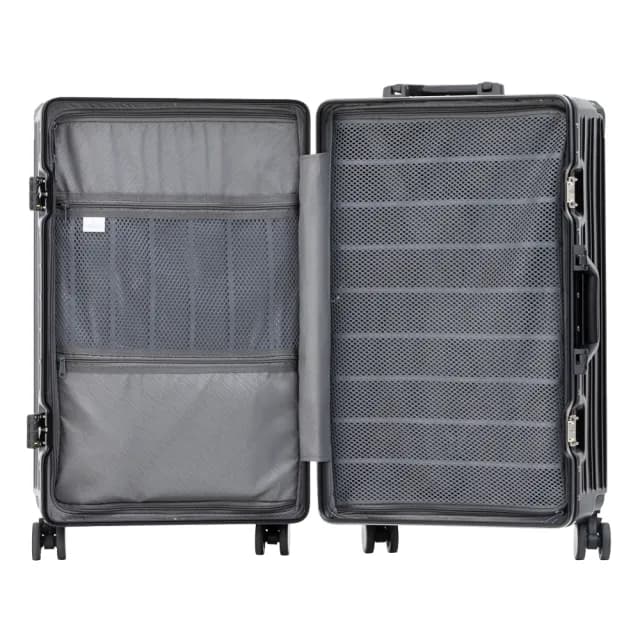 【Batolon 寶龍】全新福利品  24吋  蒂爾堡PC胖胖鋁框箱/行李箱(3色任選)