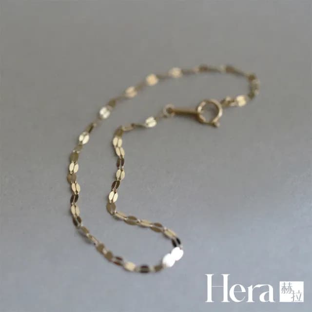 【HERA 赫拉】許願美人魚鱗片手鍊 H114091809(魚鱗片 手鍊)