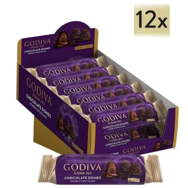 【GODIVA】買一送一巧克力3顆裝*共24條(生日禮、情人節、聖誕節)