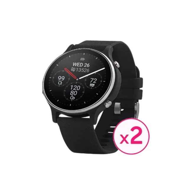 兩入組【ASUS 華碩】Vivowatch 6 智慧手錶/手環 HC-D06(指尖量測/雙面感測/血氧監測)