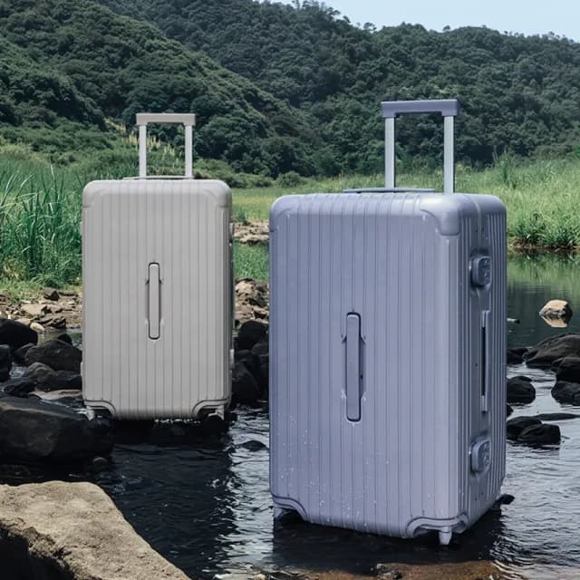 28吋 鋁框行李箱 鋁框胖胖箱 胖胖行李箱(Hinomoto靜音輪 加厚箱體)