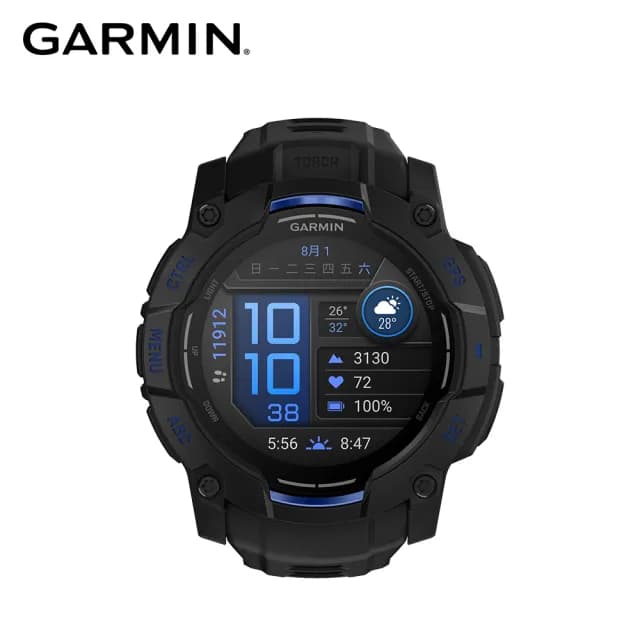 【GARMIN】INSTINCT 3 AMOLED 本我系列GPS腕錶 50mm