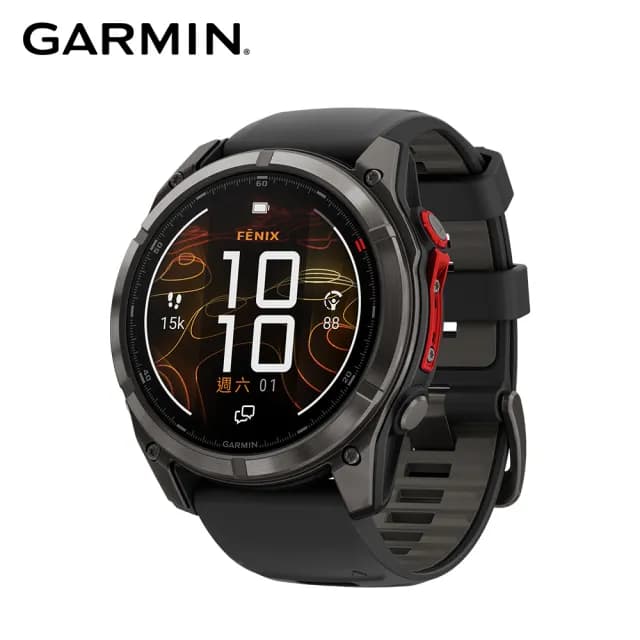 【GARMIN】Fenix 8 Pro Micro LED 全方位戶外進階GPS智慧腕錶 51mm