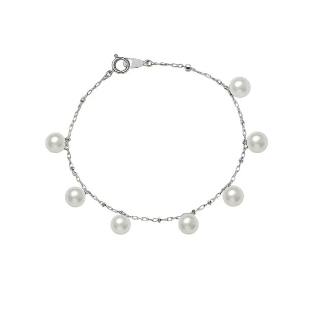 【King Star】日本進口 18K金 AKOYA珍珠手鍊 星河