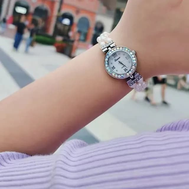 【Penny珮妮】天然珍珠手錶鍊(母親節 情人節 送閨蜜 生日禮物 交換禮物 送女友 尾牙 新年 結婚)