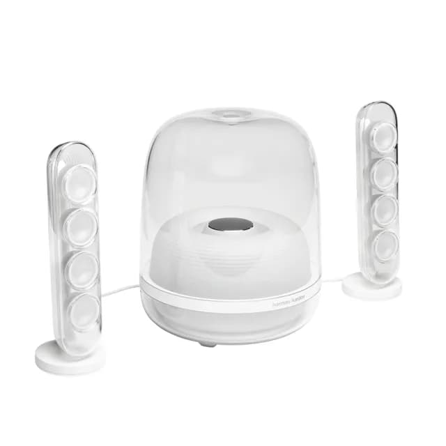 【Harman Kardon】SOUNDSTICKS 4 藍牙2.1聲道多媒體水母喇叭 公司貨 白色(藍牙喇叭)