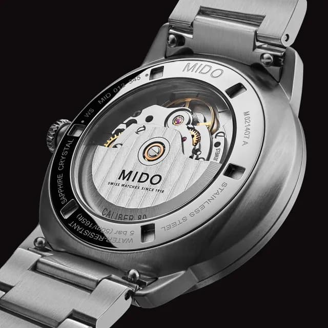 【MIDO 美度】M021.407.11.411.04 COMMANDER 香榭系列 亡靈節漸層機械錶 套錶-40mm(M0214071141104)