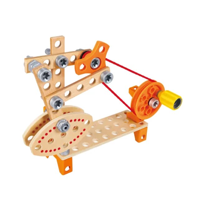 【Hape】嘉年華工程組裝組合(木製玩具/木頭玩具/彌月禮/生日禮)