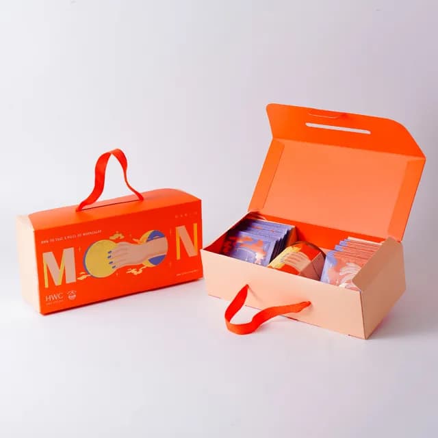 【HWC 黑沃咖啡】中秋禮盒-月光咬一口 濾掛咖啡10gx10包+蛋捲90g(送禮推薦/素食/伴手禮/長輩)