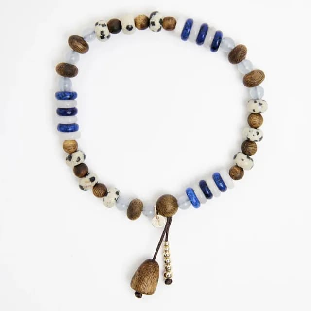 【LEEHER】雙11 氣質串珠/天然石手鍊/開運飾品/新中式風格/百搭手鍊/新中式珠飾/復古感手鍊/質感手鍊/日常