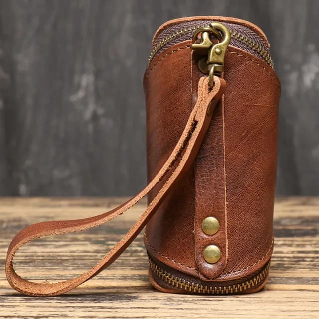 【KT DADA】雙11 鑰匙包 多用途 迷你小包 真皮零錢包 零錢收納包 拉鍊零錢包 手提零錢袋