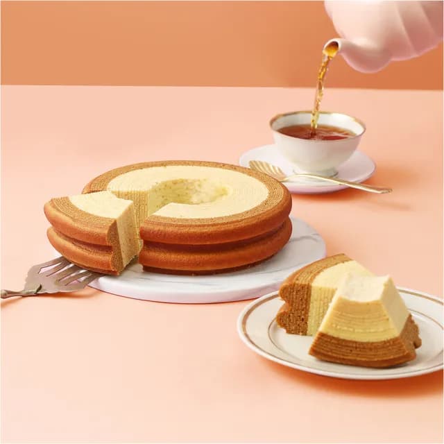 【金格食品】森之圓舞曲年輪蛋糕禮盒20盒(彌月禮盒/伴手禮)