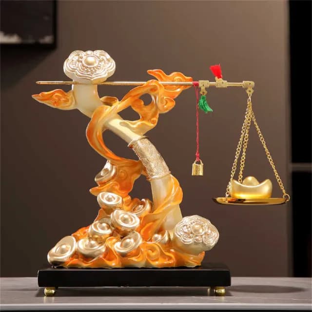 【超微米】稱心如意擺件 家居桌上擺飾 客廳擺設 電視櫃玄關酒櫃裝飾品 喬遷新居禮品(稱心如意擺飾)