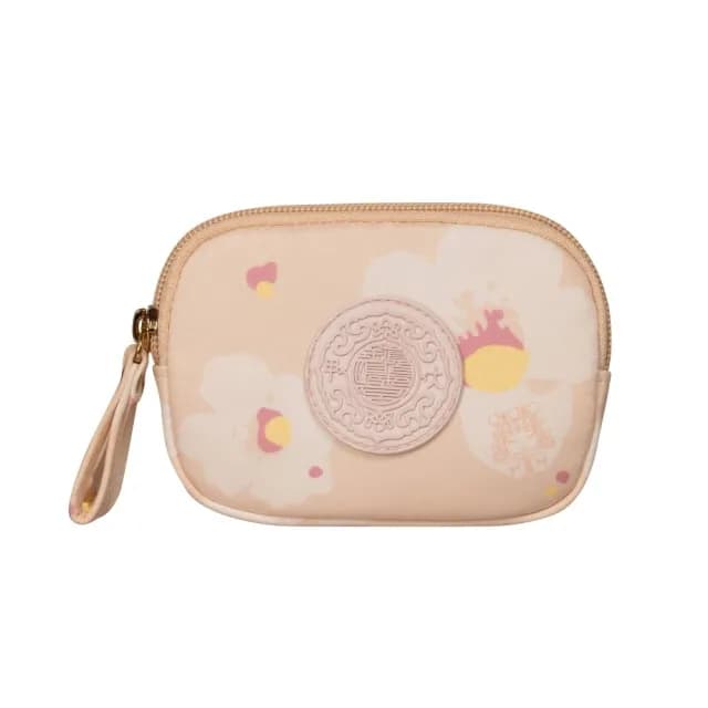 【PARTAKE】雙11 大甲媽祖雙層零錢包-米 MZ00C05BG