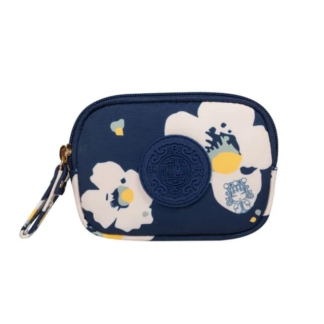 【PARTAKE】雙11 大甲媽祖雙層零錢包-深藍 MZ00C05NY