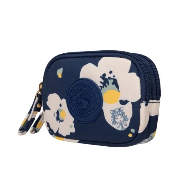 【PARTAKE】雙11 大甲媽祖雙層零錢包-深藍 MZ00C05NY