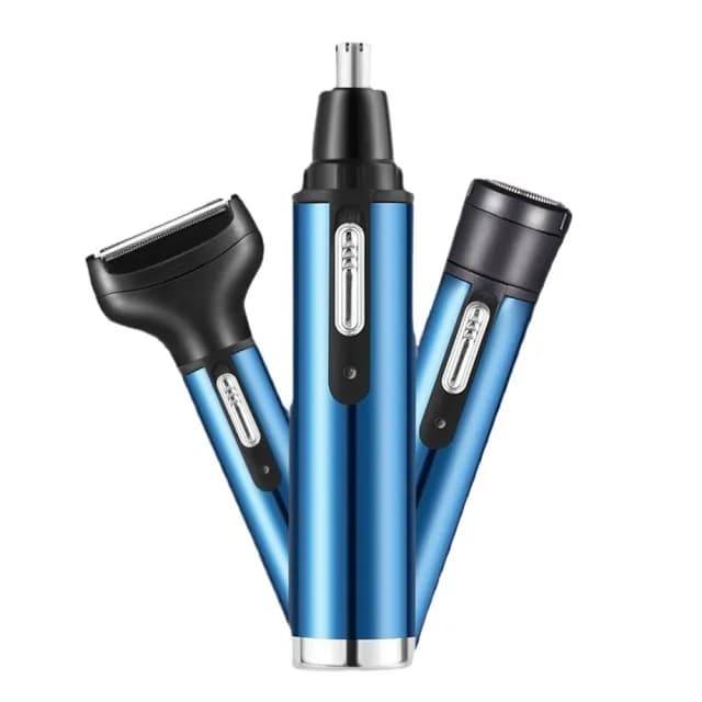 【BONum 博紐】升級版攜帶型多功能全方位毛髮修剪器(電動刮鬍刀 鼻毛修剪 USB充電 型男 業務)