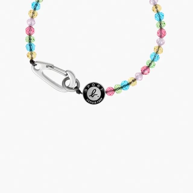 【agnes b.】Sport b. logo 手鍊(彩色)
