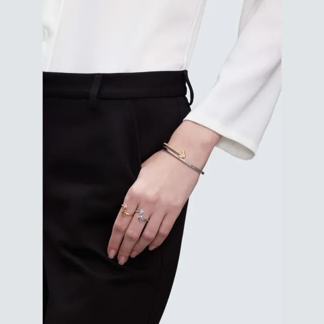 【agnes b.】bijoux Arrow白鋼手鍊(男女款)