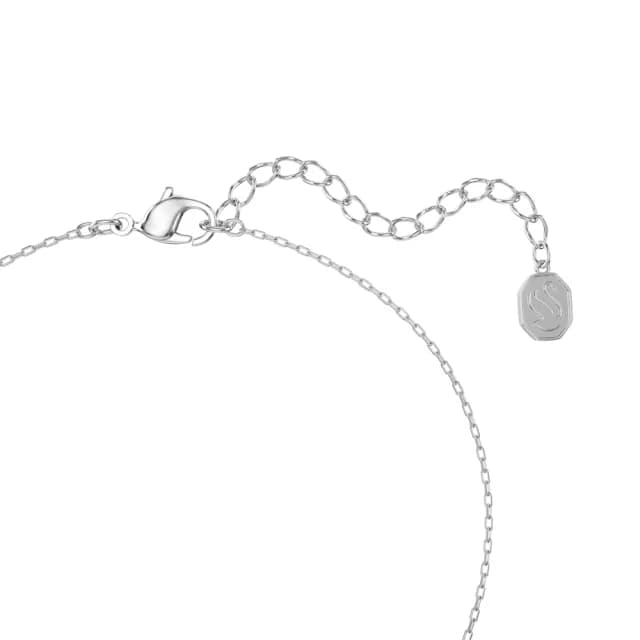 【SWAROVSKI 施華洛世奇】Magic 鏈墜 雪花 藍色 鍍白金色(情人節禮物)