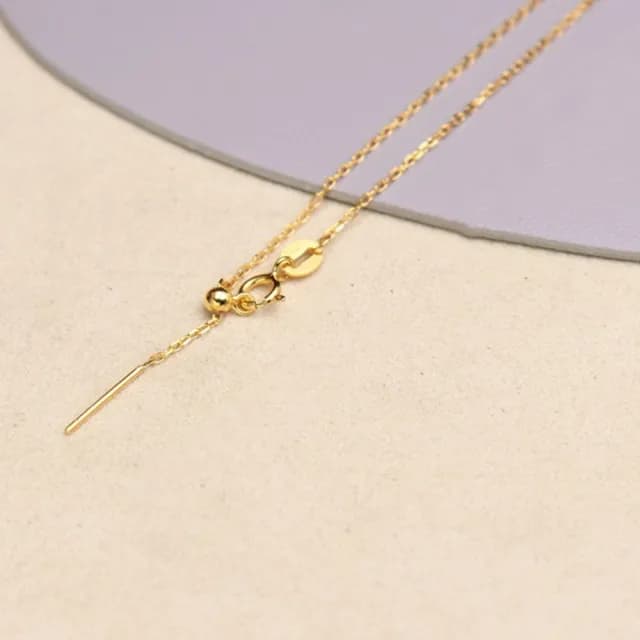 【Penny珮妮】鈦金 針式長度可調節 萬能項鍊(母親節 送女友 交換禮物  生日禮 情人節 尾牙 新年 結婚)