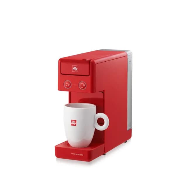 【illy】官方直營 Y3.3 膠囊咖啡機(紅色)
