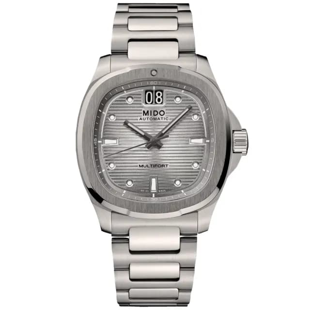 【MIDO 美度】先鋒 TV Big Date 大日期窗 鈦金屬機械腕錶 禮物 送禮 推薦(M0495264408100)